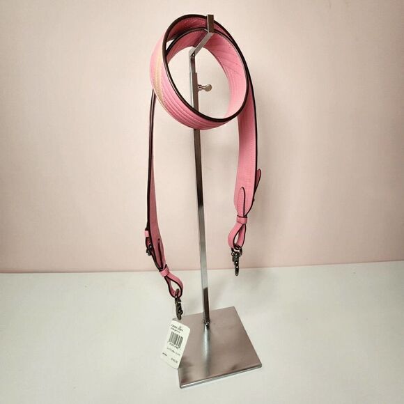 NWT Coach 26968 Novelty Guitar Leather Strap Replacement Colorblock Quil… - Picture 2 of 3